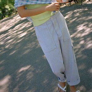 New Anthropologie Beckett Cargo Pants 26
